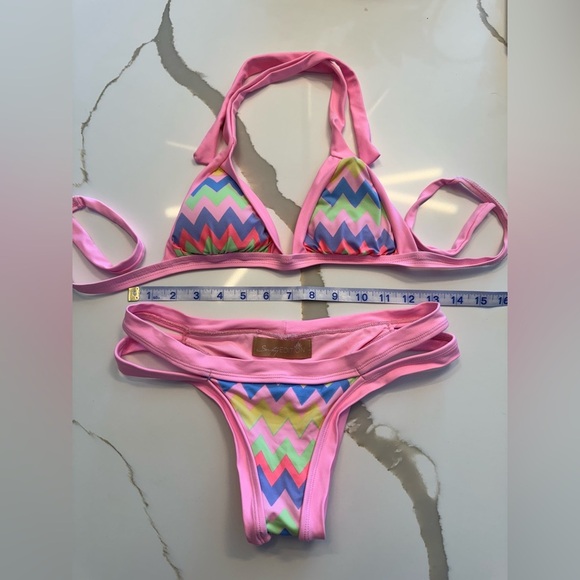 Suyty Edition Neon Bikini - Sz M - Picture 1 of 6
